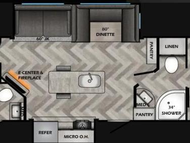 2021 Crossroads Zinger 331bh