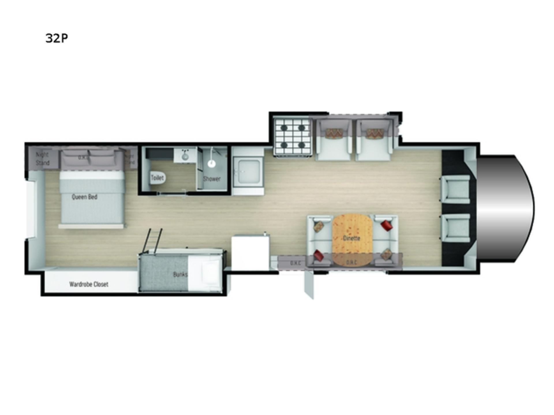 2024 Nexus RV Phanton 32p