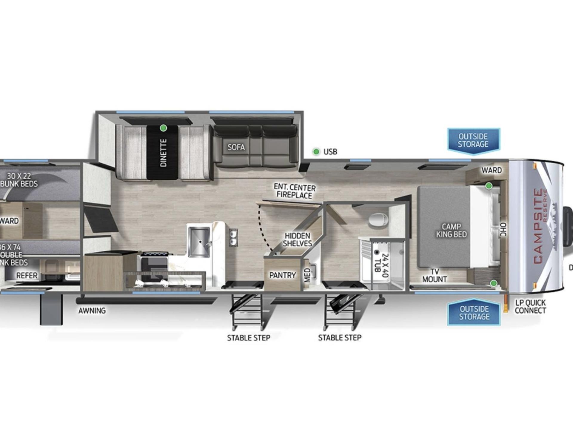 2026 Forest River Campsite Reserve 29tj