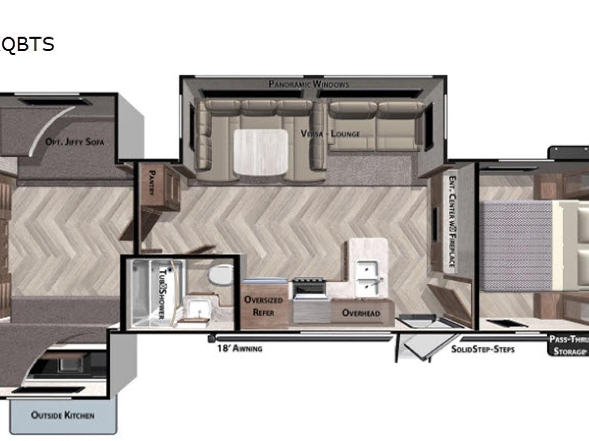 2023 Forest River Wildwood 31kqbts