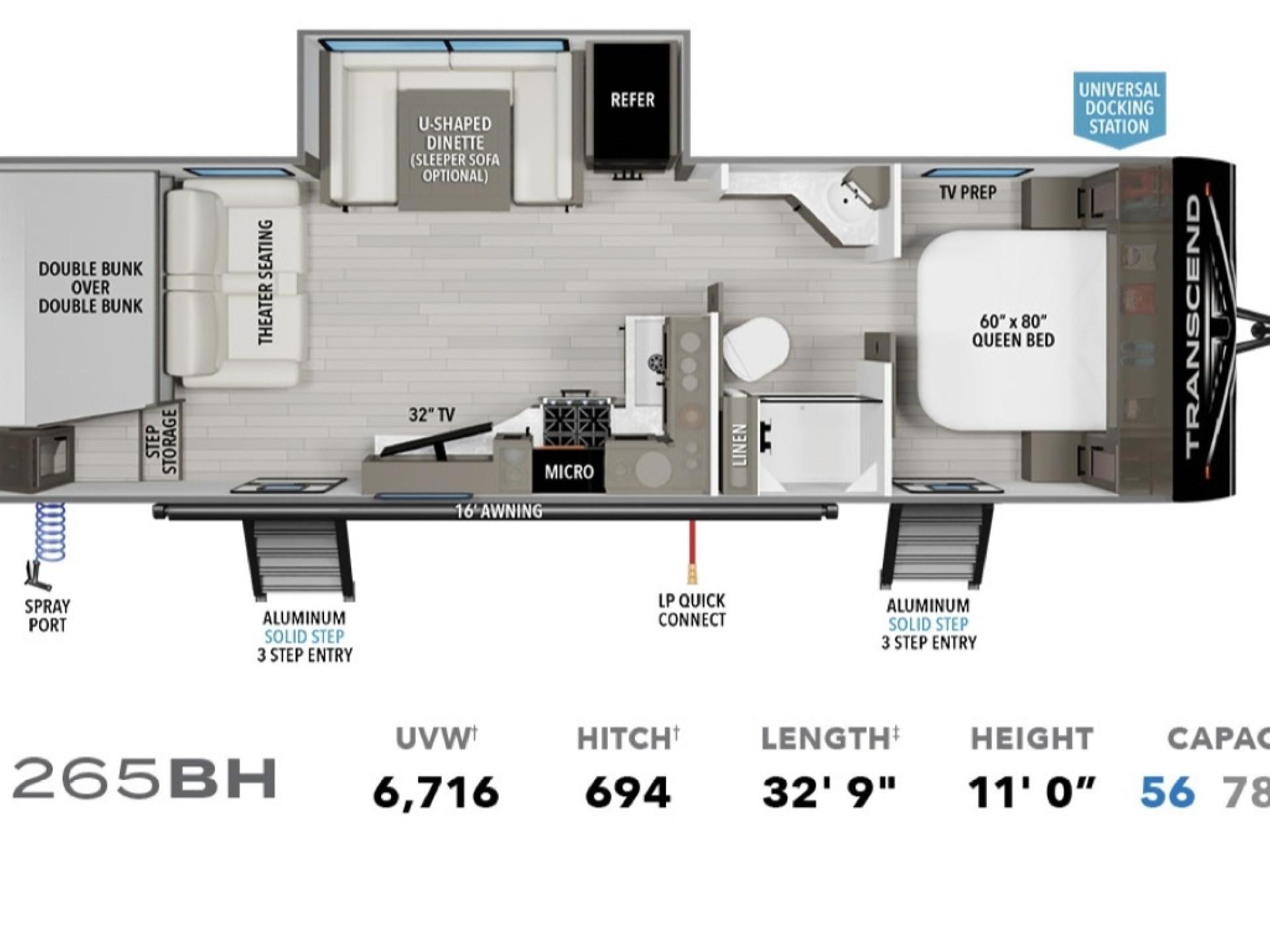 2024 Grand Design Transcend Xplor 265bh