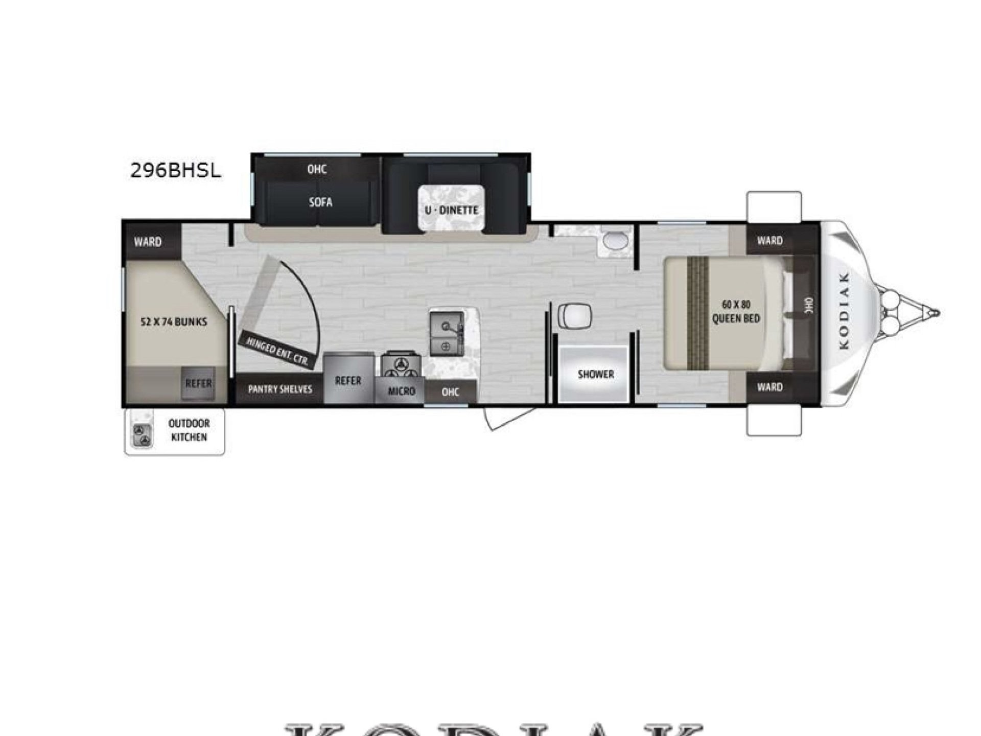 2021 DUTCHMEN KODIAK 296BHSL