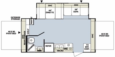 New Or Used Forest River Rockwood Roo Rvs For Sale Camping World