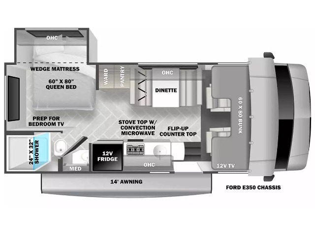 2024 Forest River Sunseeker LE 2250SC — photo 2 of 8