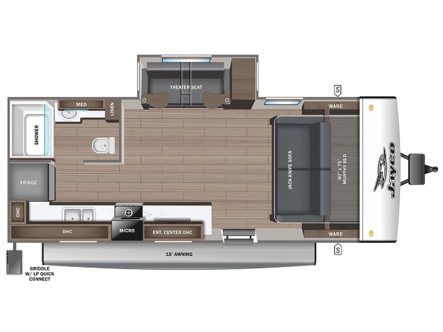 2025 Jayco Jay Feather 19MRK — photo 2 of 8