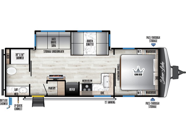 2025 East To West Silver Lake 2600RB — photo 2 of 8