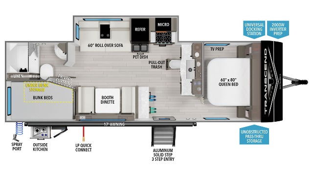 2025 Grand Design Transcend Xplor 26BHX — photo 2 of 8