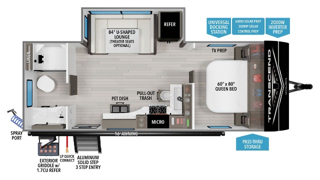 2025 Grand Design Transcend Xplor 22RBX — photo 2 of 8