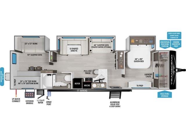 2025 Grand Design Transcend 335BHT — photo 2 of 8