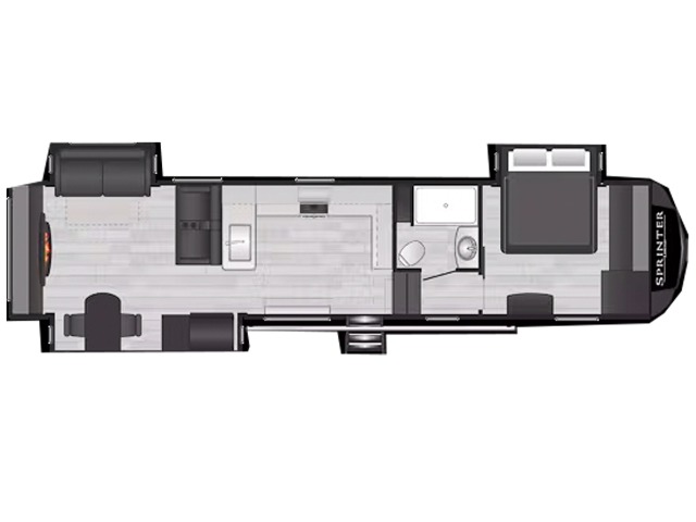 2025 Keystone Sprinter 3520RDS — photo 2 of 8