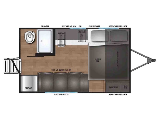 2025 Shasta Shasta Compact 16BH — photo 2 of 8