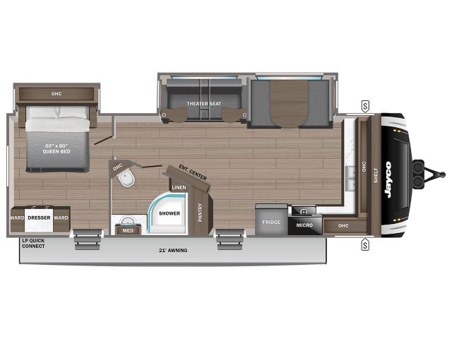 2026 Jayco Jay Feather 26FK — photo 2 of 8