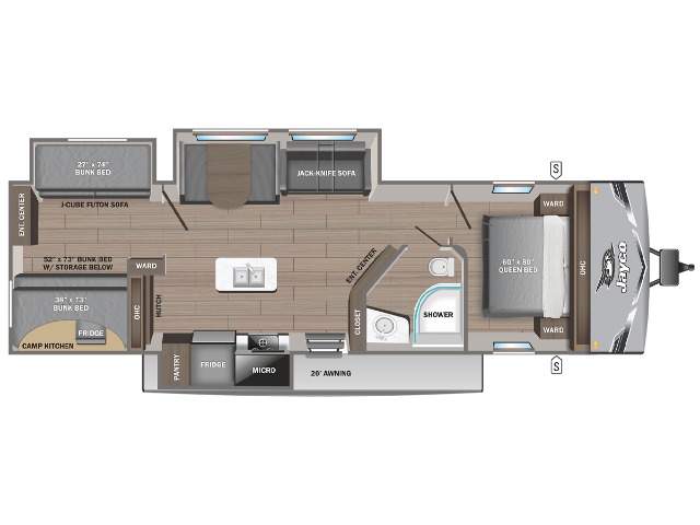 2026 Jayco Jay Flight SLX 333BTS — photo 2 of 8