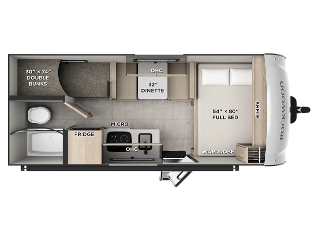 2026 Forest River Rockwood Geo-pro 17LE — photo 2 of 8