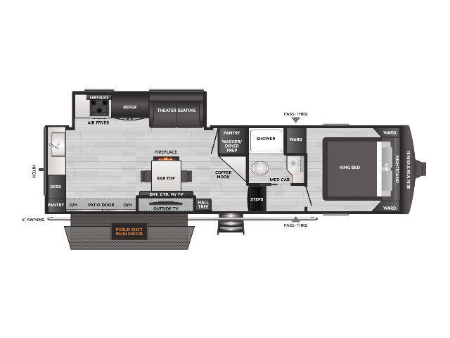 2026 Keystone Coleman Legacy 2800SUNDECK — photo 2 of 8